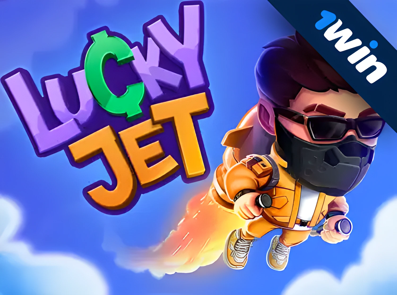 1 win Lucky Jet crash game